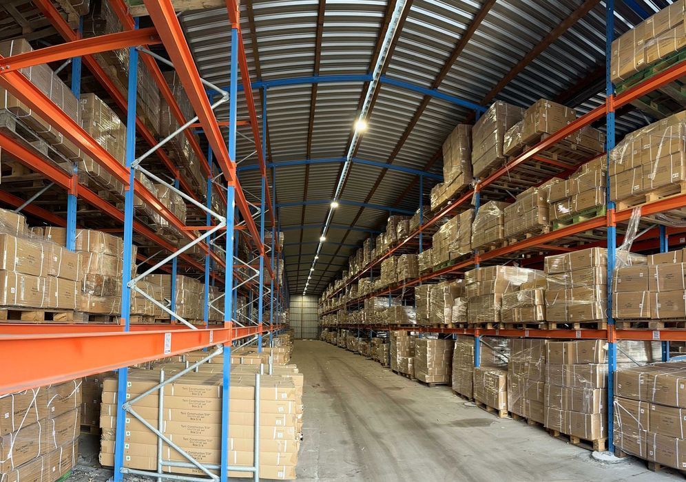 5x8x2,5m Namiot magazyn z doświetleniem hala przemysł wzmocniony SD W+