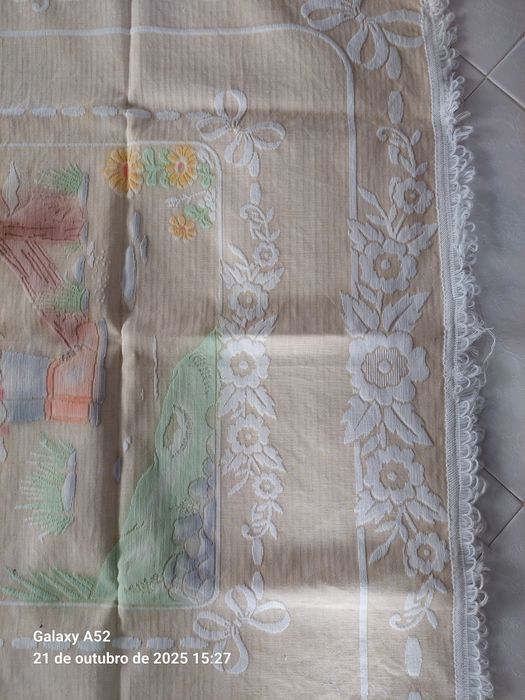 Colcha de algodão para cama bebé