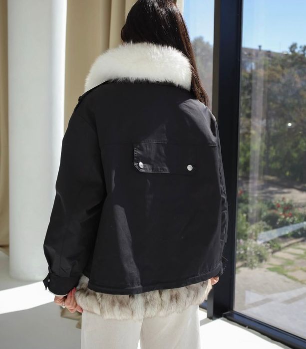 Парка з натурального хутра