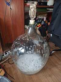 Gąsior butla na wino chyba 40L wysokość 57 cm szerokość 40cm