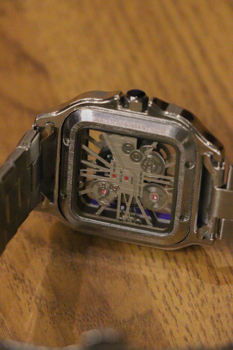 Relógio Cartier Santos Skeleton