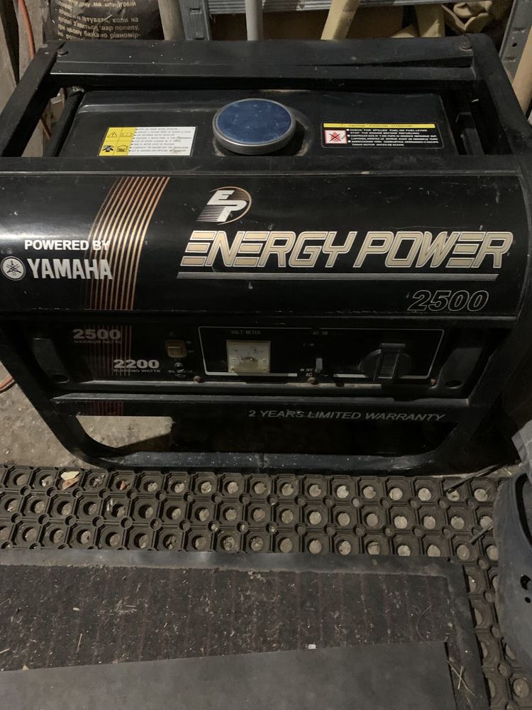 Генератор бензиновый Yamaha energy power 2500