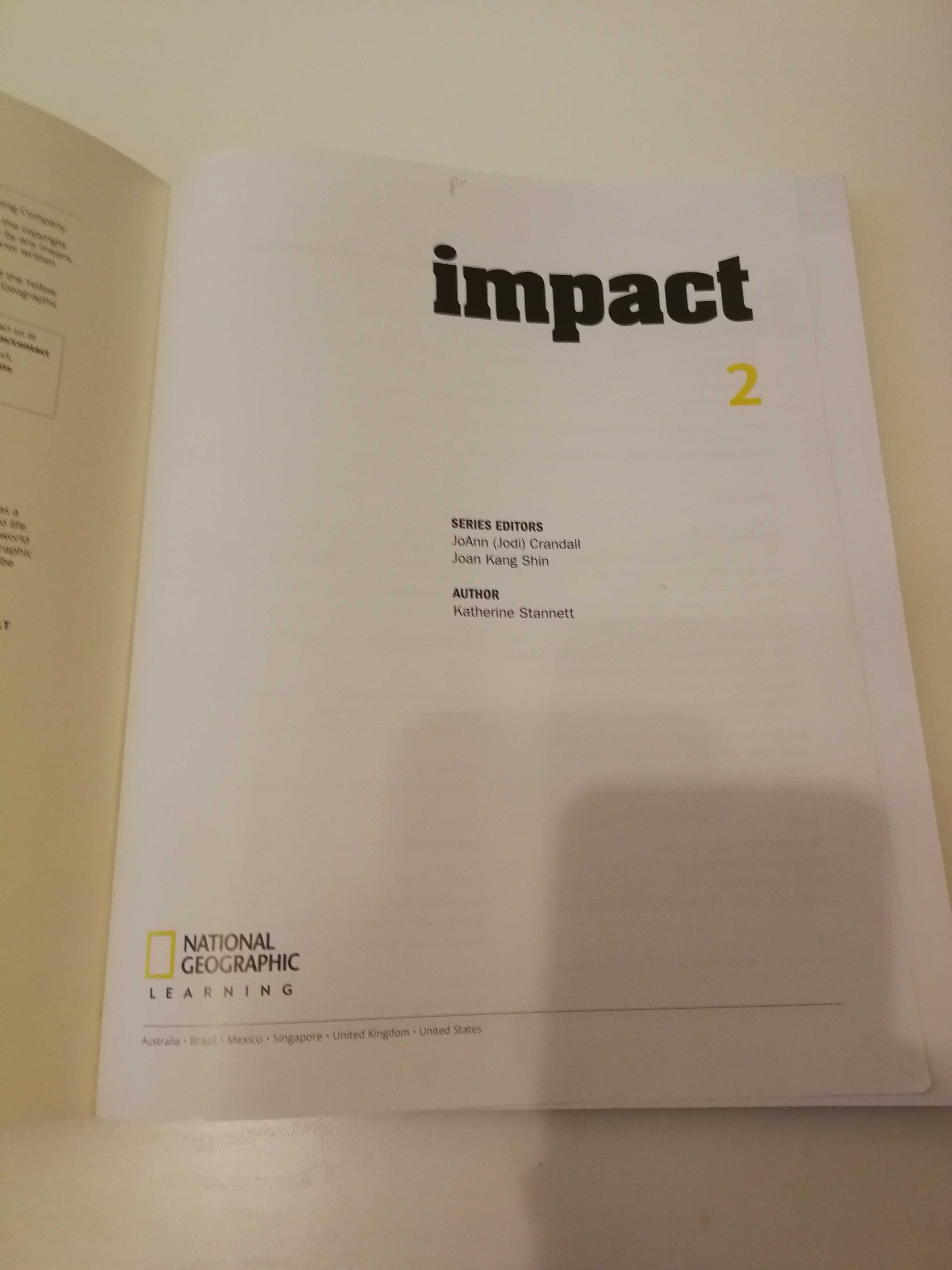 Impact 2 STUDENT'S BOOK Katherine Stannett