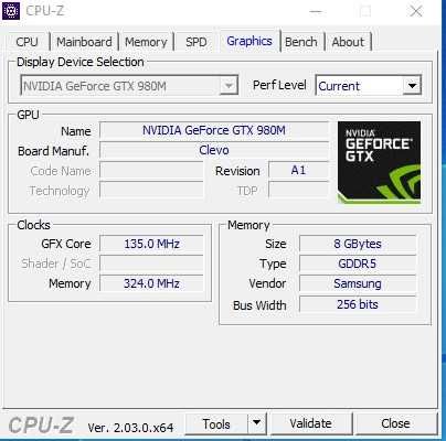 NVIDIA GeForce GTX 980M 8GB Laptop