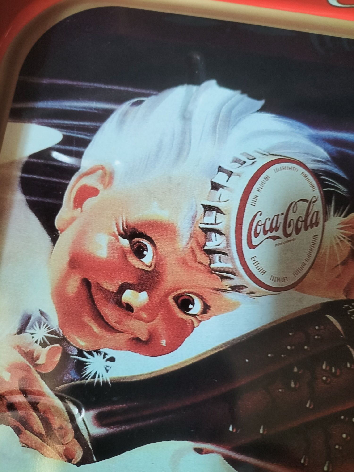 Coca-Cola vintage taca barowa Włochy