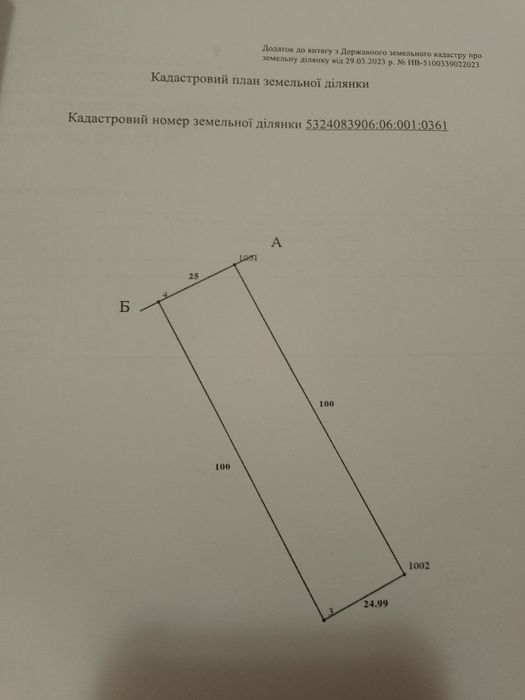 Продам земельну ділянку під будівництво