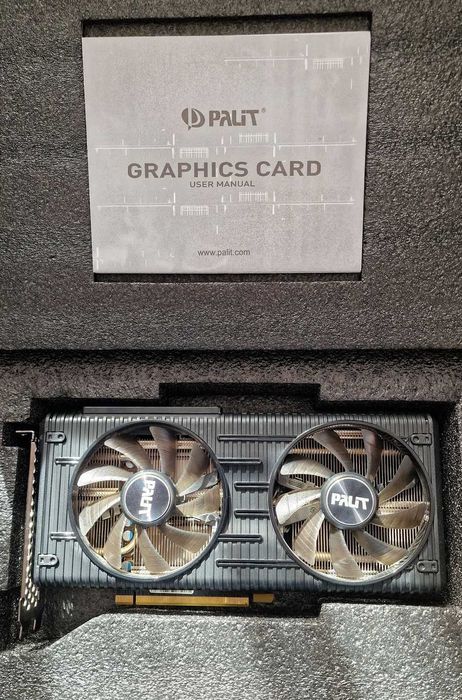 PALIT RTX 3060 TI 8GB RAM - jak nowa