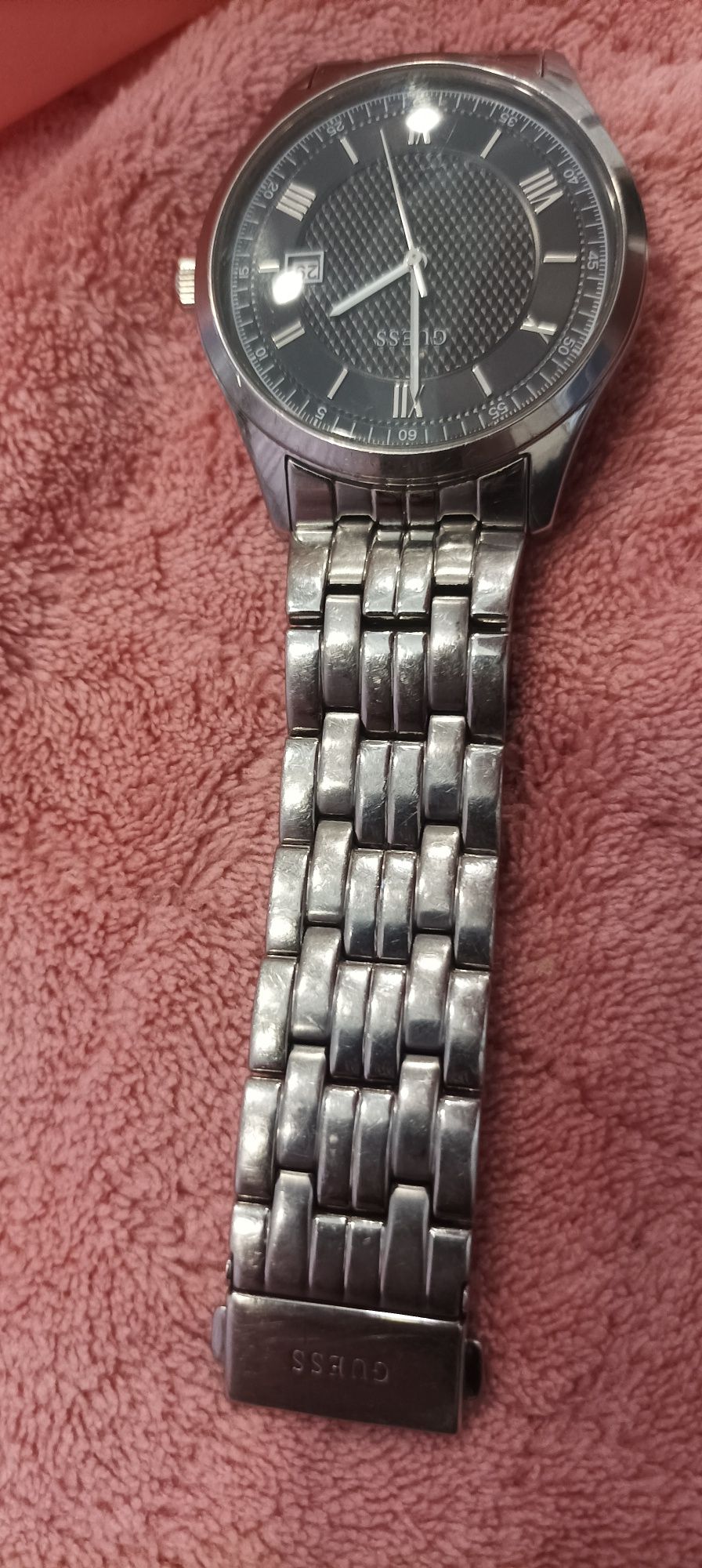 Мужские часы GUESS W1218G1 из коллекции Dress Steel