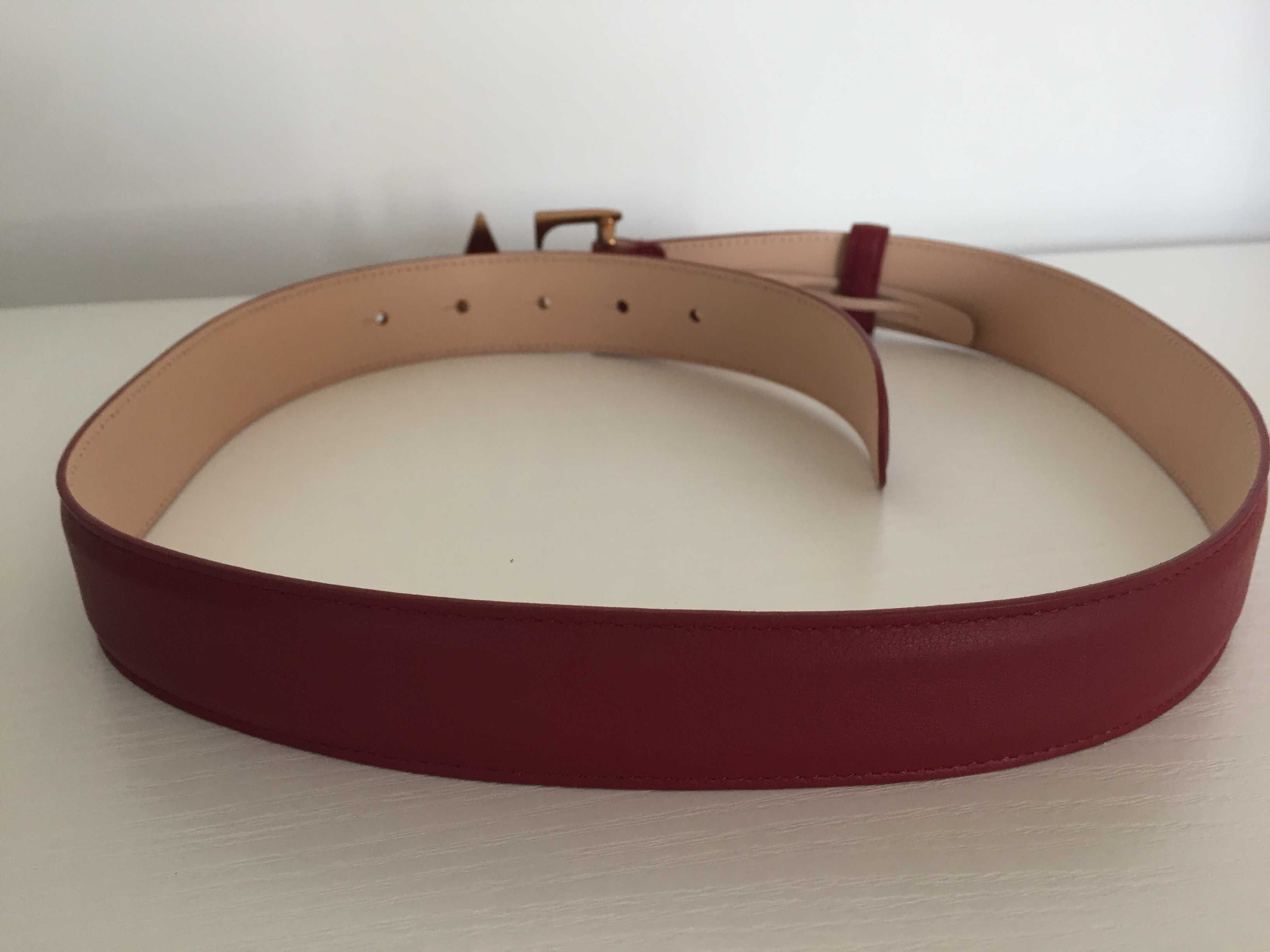 Skórzany pasek Emporio Armani oryginalny