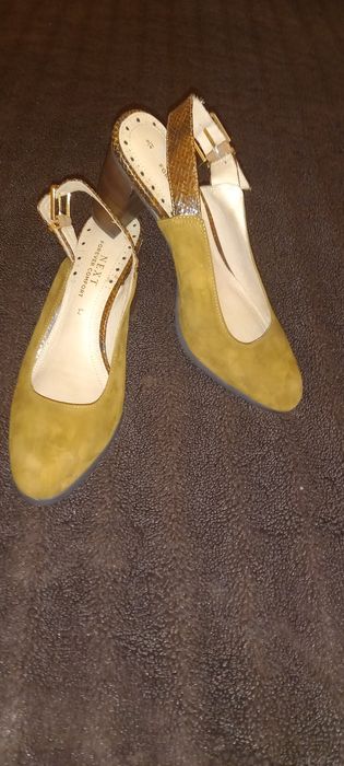 Обувь летняя.Босоножки 42р.полный. Коричневые. Кожа. Замша.