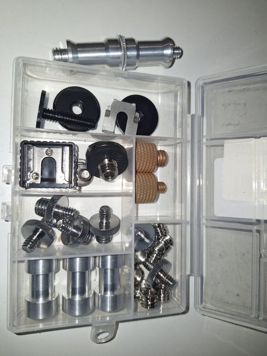 Adaptadores Vários para Câmara e Tripé