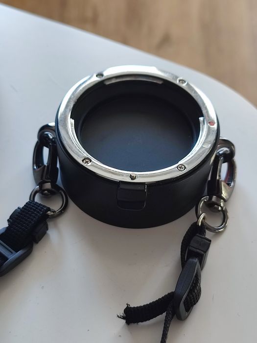 Uchwyt do obiektywu z paskiem na ramię - bagnet Canon EF