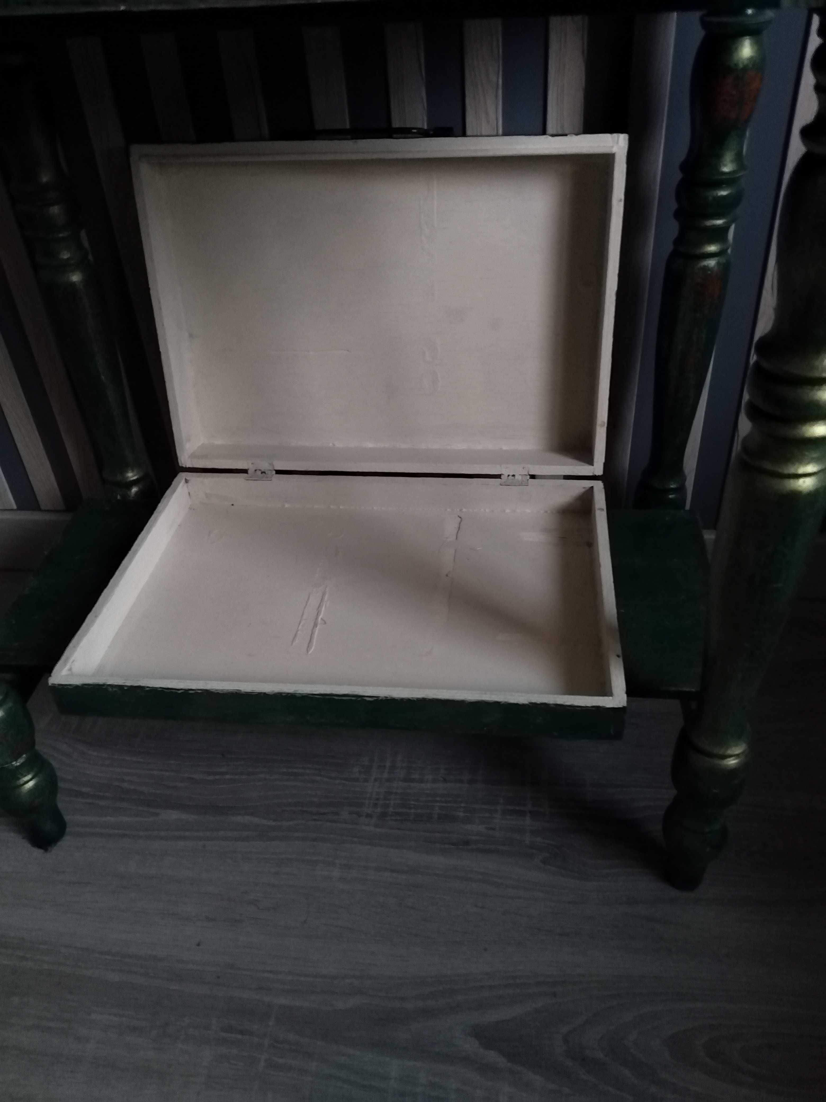 Niezwykły stolik konsola rzeźbiony biurko 76x44x68 cm