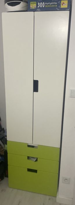 2 sztuki szafy Ikea Stuva biało zielone