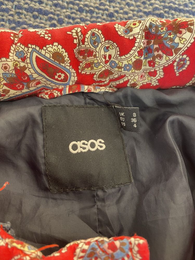 Asos kurtka wiosenna roz. S