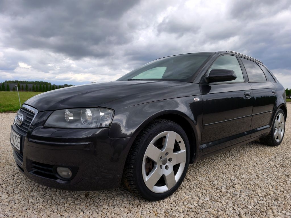 Audi A3 3.2 VR6 Quattro DSG S Line Alcantara Czarny Sufit Navi Bose