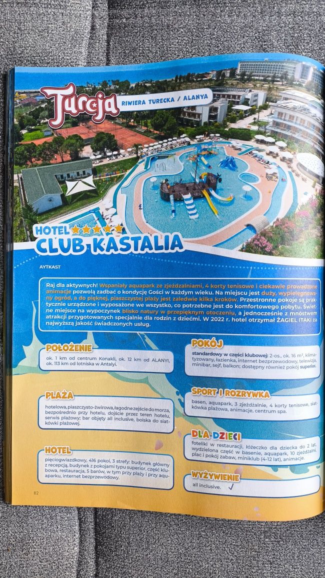 Wczasy Club Kastalia 15-22 czerwca 2024, Turcja, Alanya, Itaka