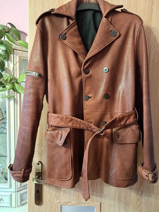 Kurtka damska skórzana XL