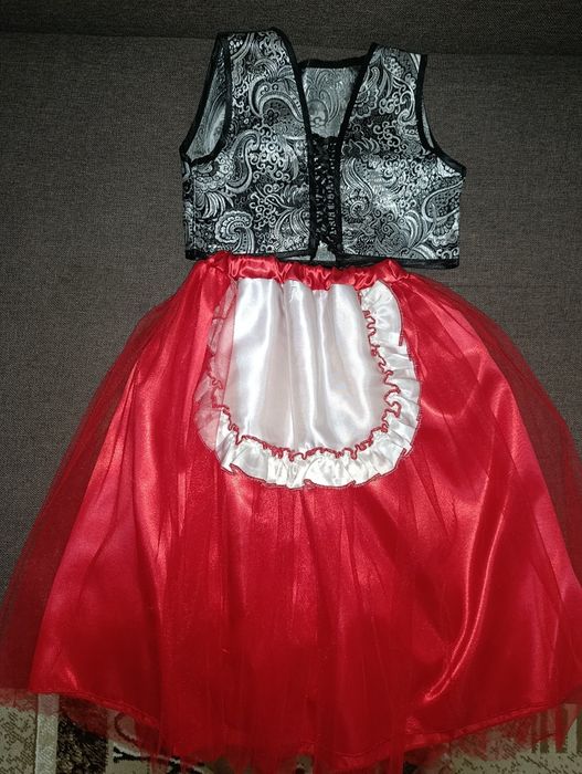 Костюм Червоної шапочки на дівчинку 6-8 років