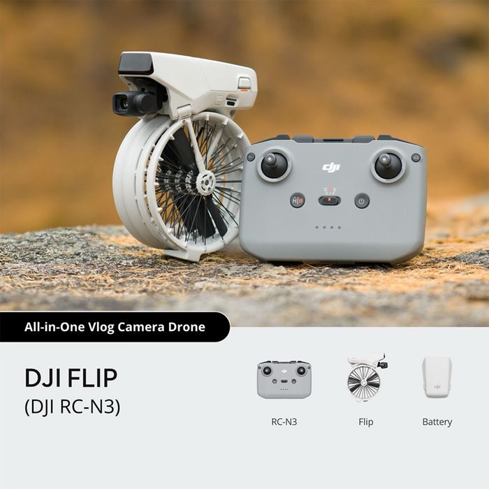 Квадрокоптер DJI Flip (DJI RC-N3)new 2025