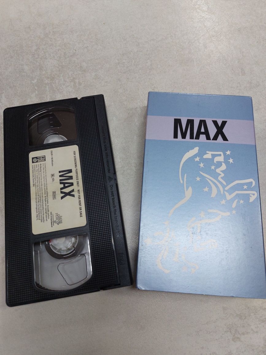 Max. John Cusack. Kaseta vhs