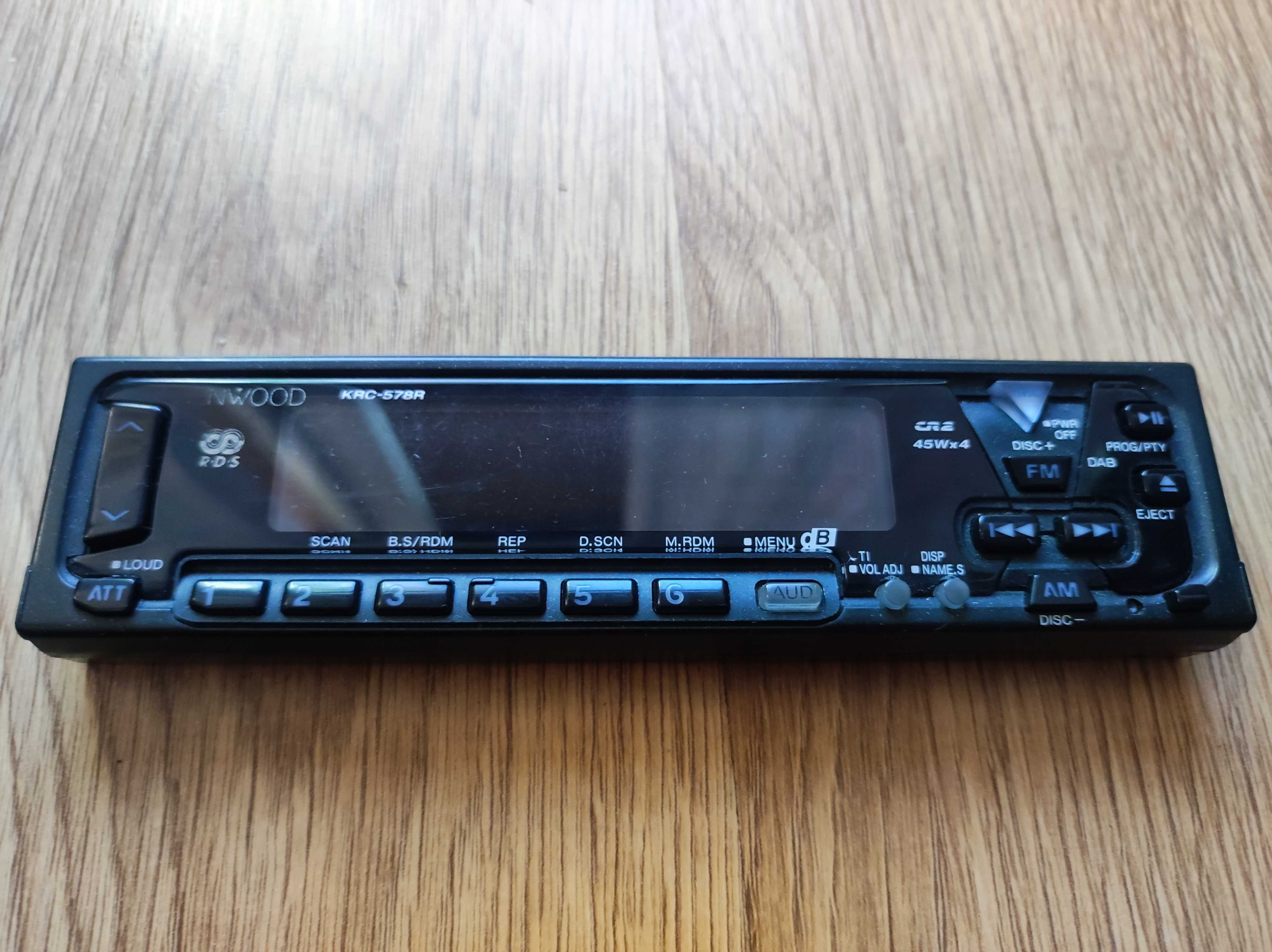 kenwood krc-578r razem z panelem klasyk wysoki model