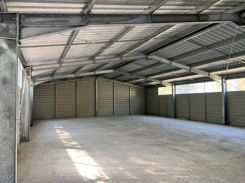 8x20x4m, Hala Stalowa Magazyn, Płyta Warstwowa PIR +Transport HALSTAR