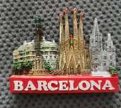 Magnes na lodówkę Hiszpania Barcelona
