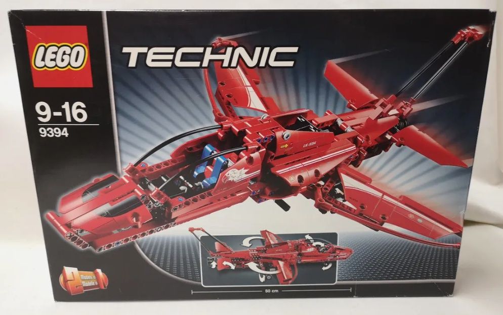 Lego Technic 9394 avião 2 em 1