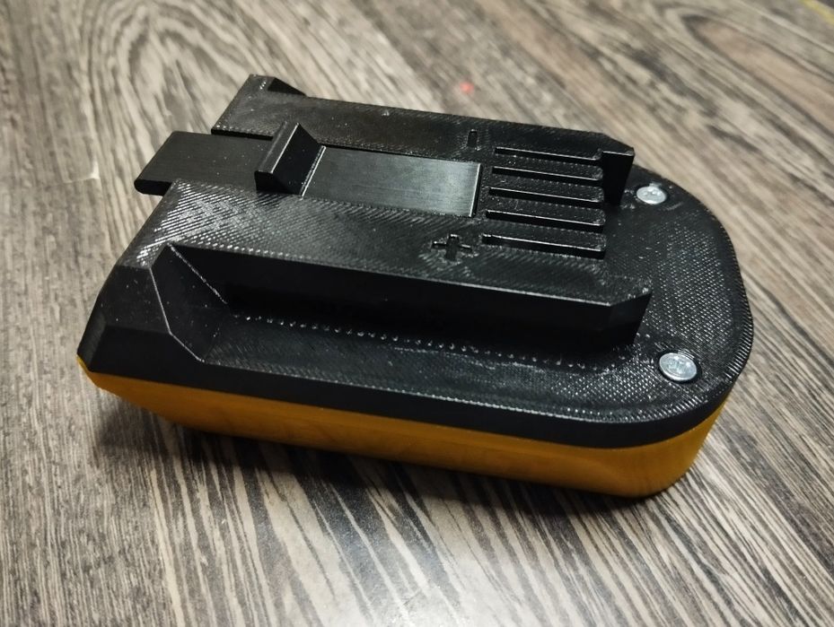 Адаптер перехідник інструмент Dnipro-M 20V на акумулятор Dewalt 20V