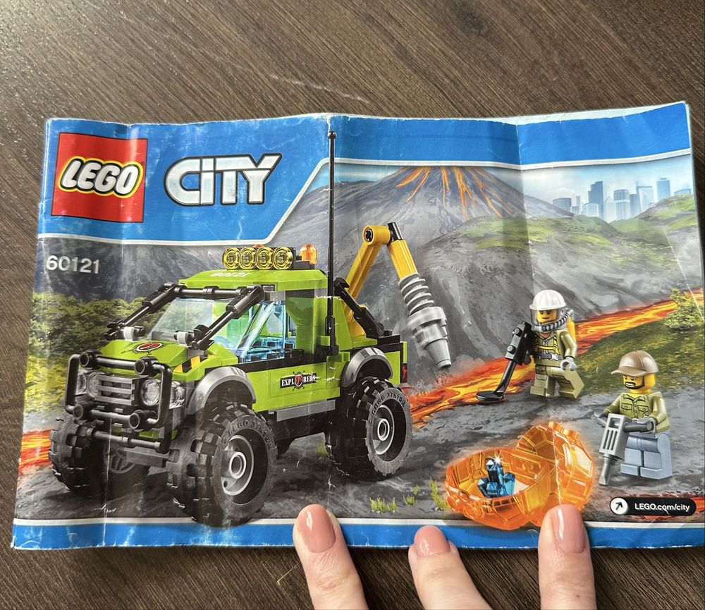 Lego City Вулкан 60121