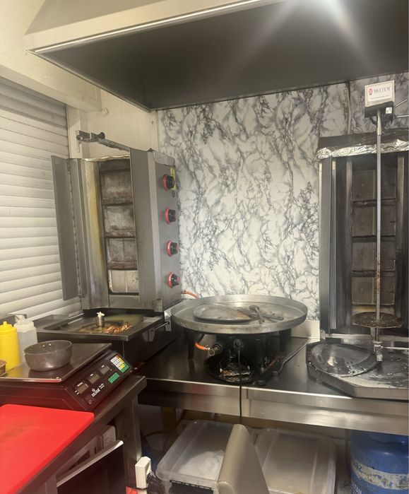 Kebab gotowy lokal z 2 ogrodkami Wola