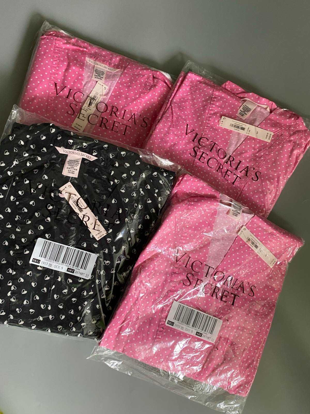 Піжама 3в1 Cotton 3-Piece Pajama Set Victoria's Secret S M