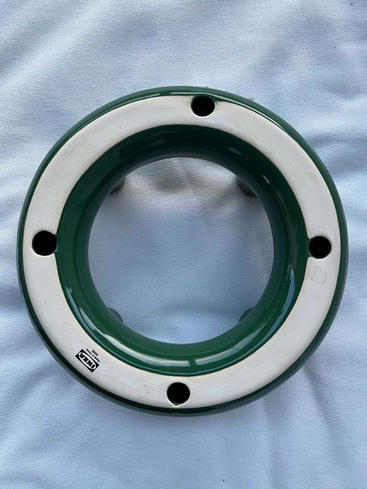 IKEA VINTERFINT Świecznik ciemnozielony 8 cm