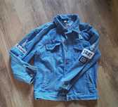 NOWA bluza jeansowa z naszywkami