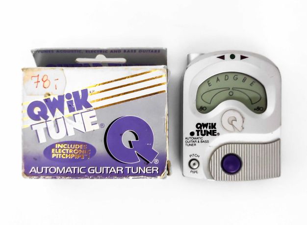 Automatyczny tuner gitarowy stroik do gitary elektrycznej Qwik Tune