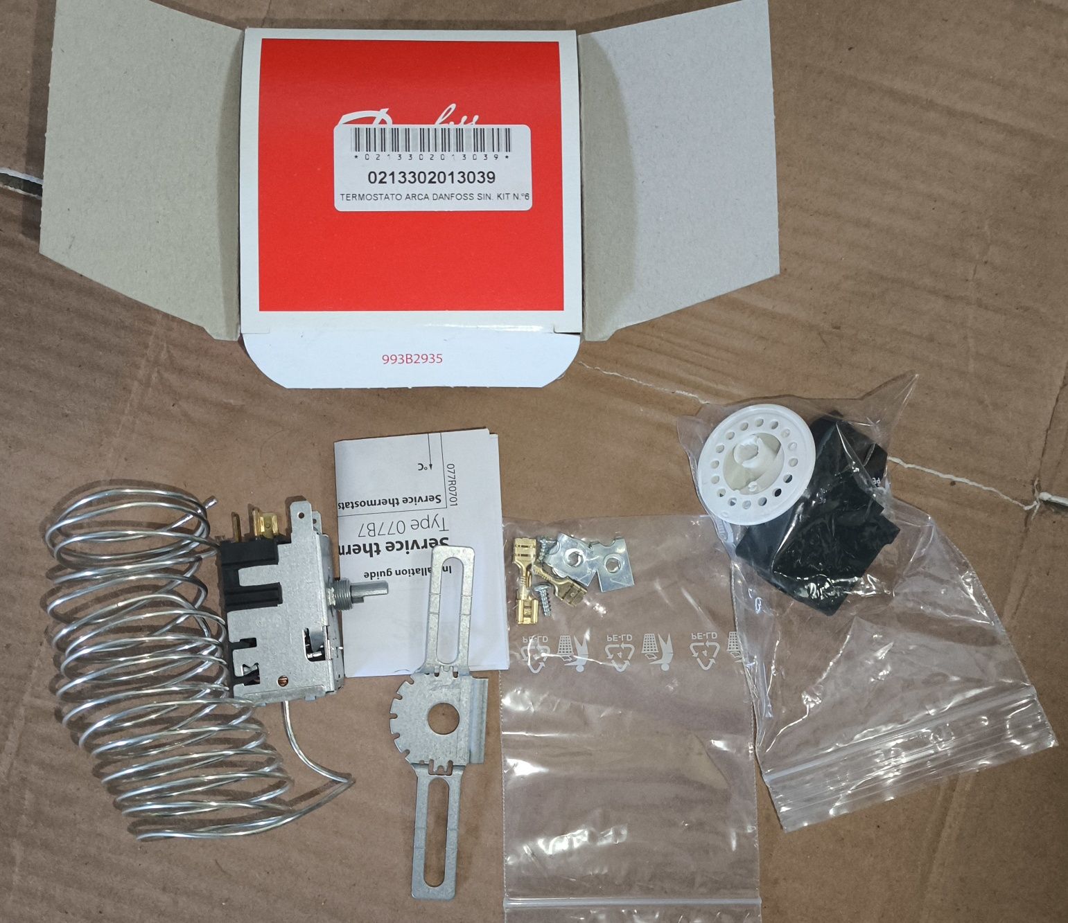 Termóstato arca Danfoss