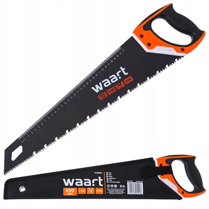 Waart Piła Płatnica Piłka Ręczna Do Cięcia Drewna 500mm + Etui W44b250