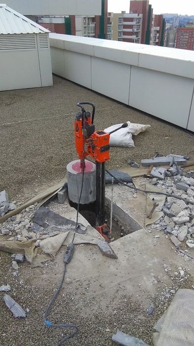 Резка бетона. Алмазная резка бетона. Сверление. Алмазная резка.