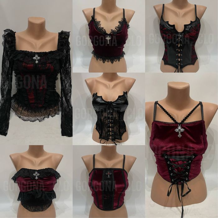 Готична блуза вінтаж