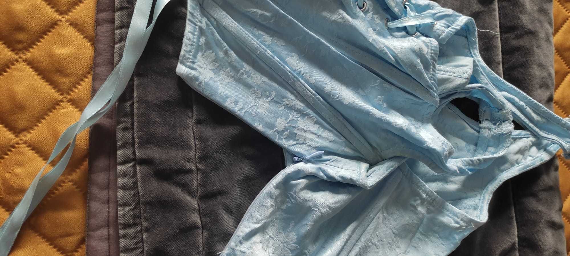 Corset azul bebe Stradivarius S