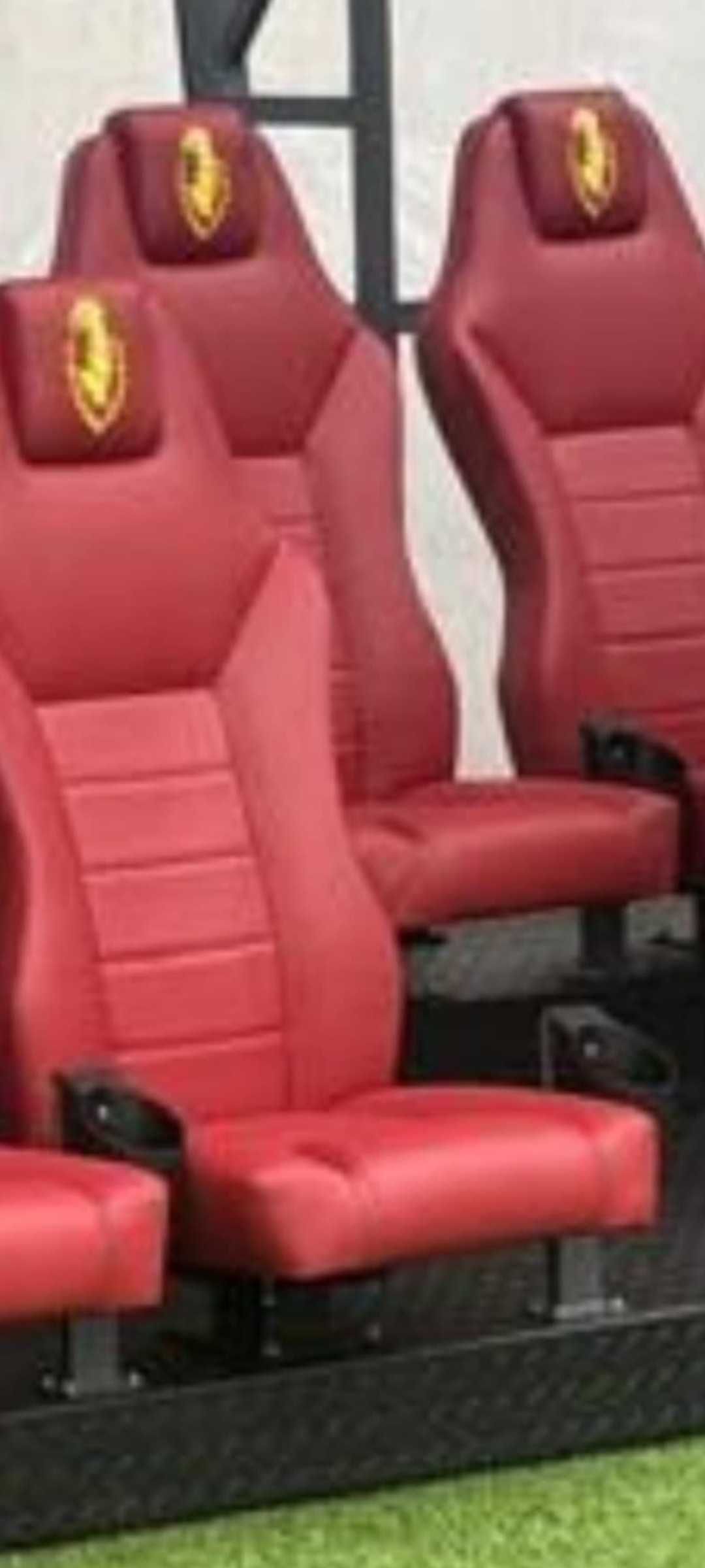 Fotele kibica Vip.