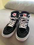 Tênis Preto Cano Alto Vans