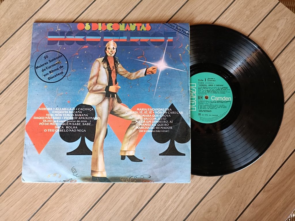 Disco de Vinil - Os Disconautas (20 Maiores Sucessos de Carnaval)