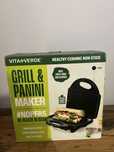 VITAVERDE grill i opiekacz do panini Czarny