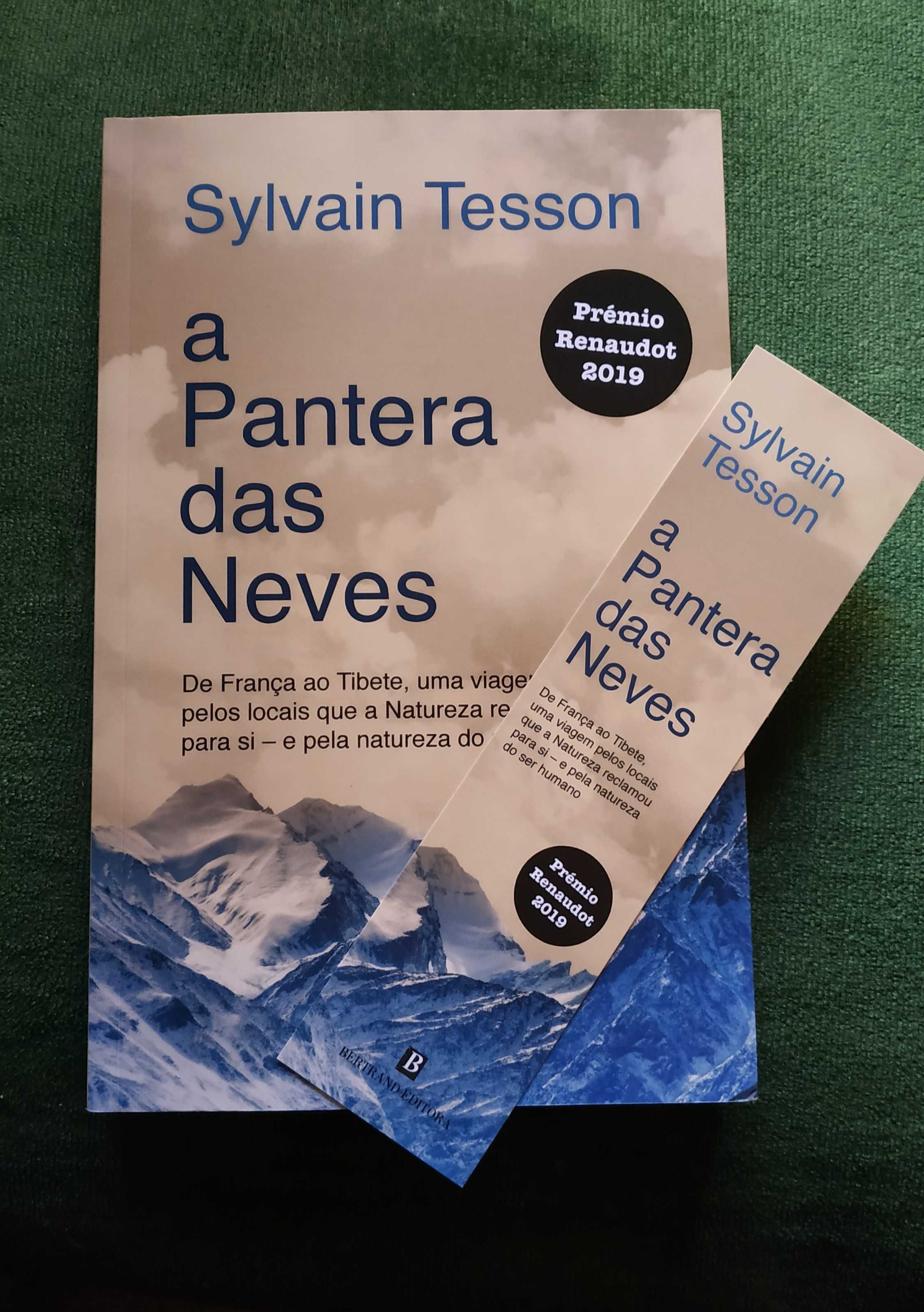 Livro A Pantera das Neves (Sylvain Tesson)