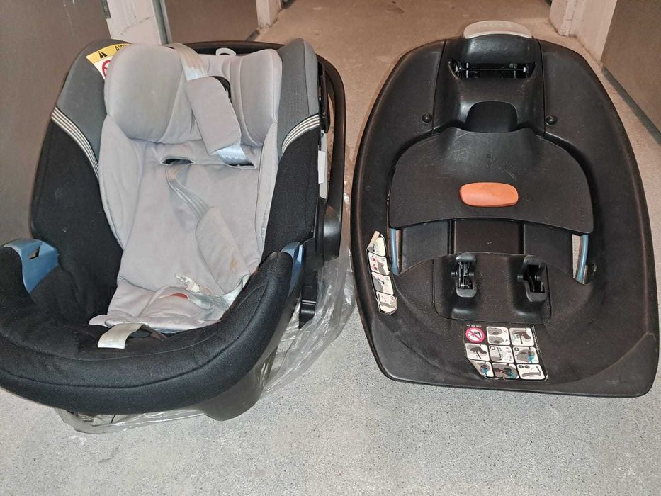 Fotelik Cybex Aton 4 + Baza Q-fix (ISO fix)