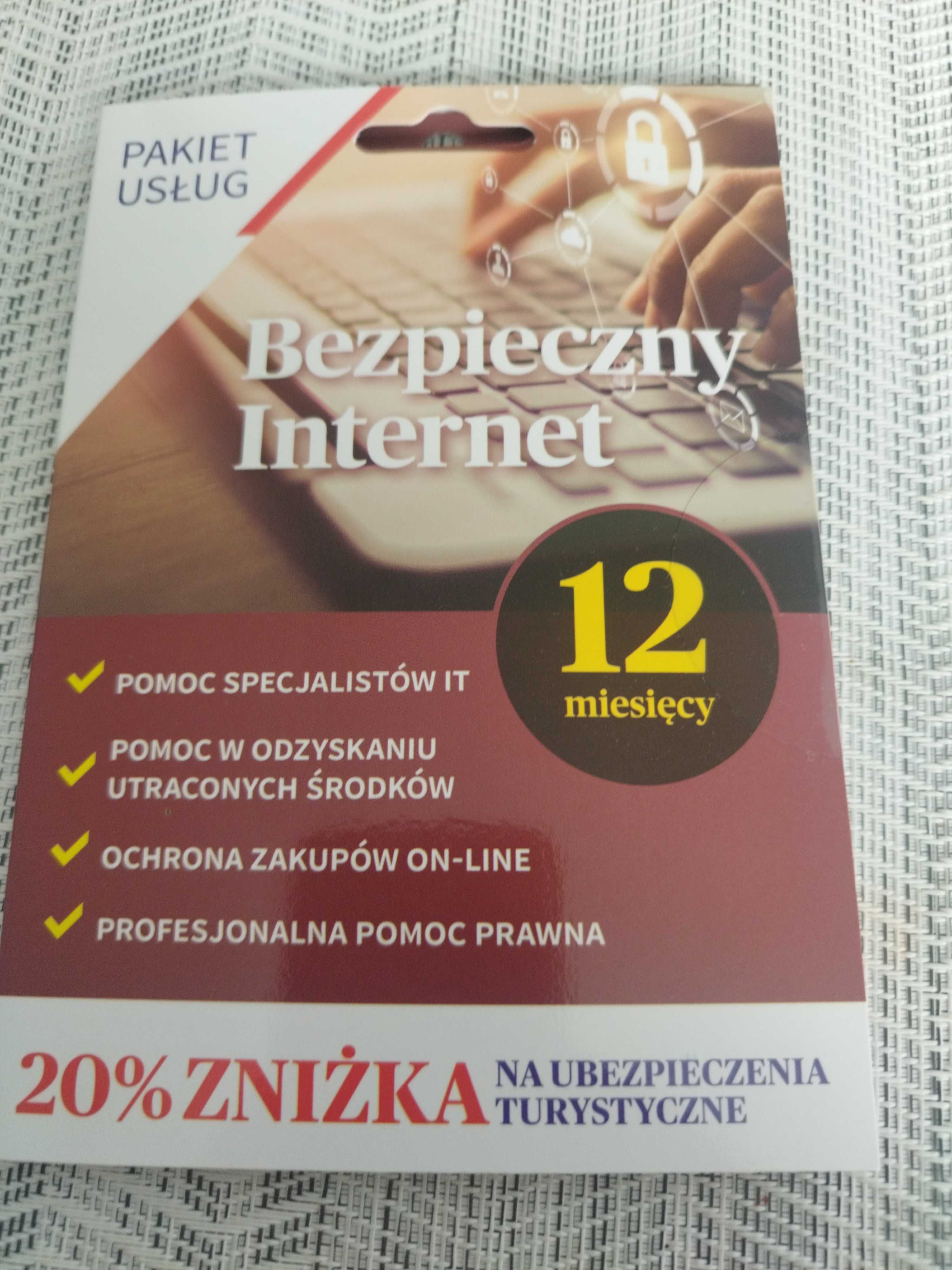 Pakiet ubezpieczeń Axa bezpieczny internet na 12 miesięcy