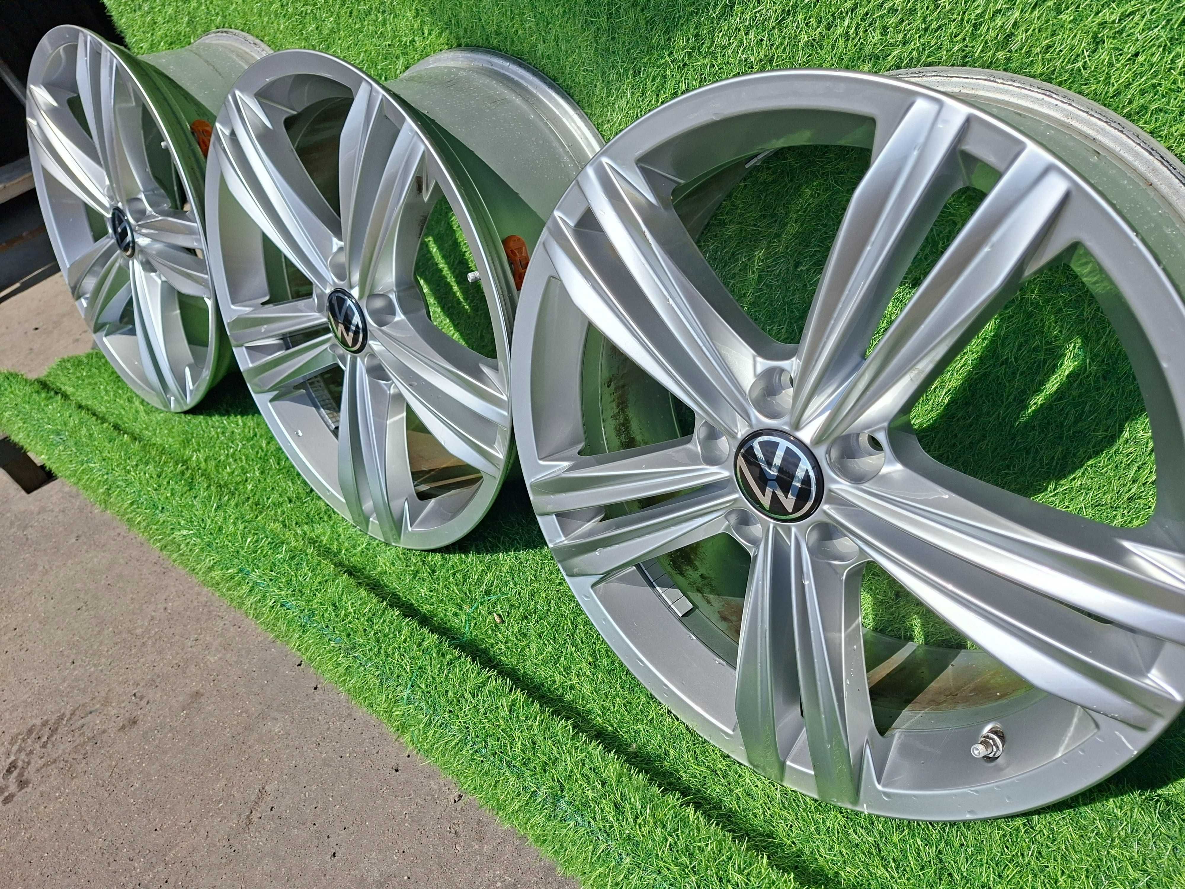 [A140] ALUFELGI 18' 5x112 ORYGINAŁ VW Tiguan,T-Roc,Passat,Touran,Caddy