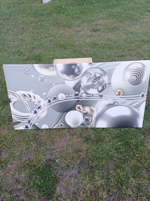 Obraz na płótnie, do salonu kule.